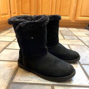 Sz 8 Womens Airwalk Black Boots